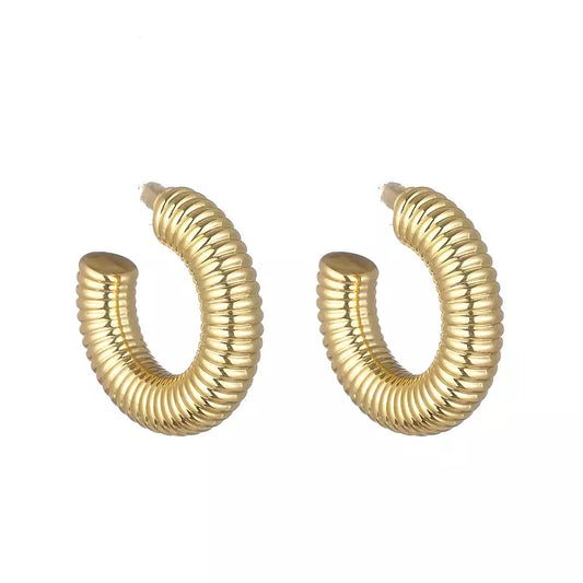 Gemini - Earrings rings, gold