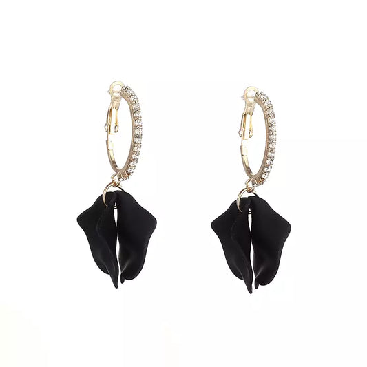 Gemini - Earrings with details, gold